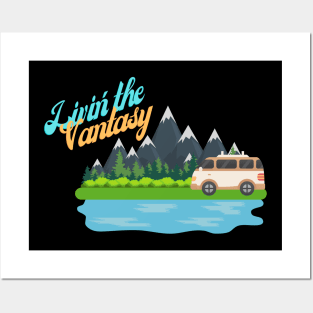 Converted Van Livin' the Vantasy Posters and Art